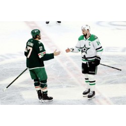 La déception du capitaine des Stars de Dallas, Jamie Benn, après l'élimination en séries éliminatoires La déception du capitaine des Stars de Dallas, Jamie Benn, après l'élimination en séries éliminatoires